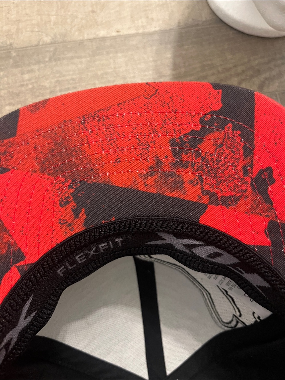 Fox Black Hat with Red Fox Head Logo - Picture 9 of 10